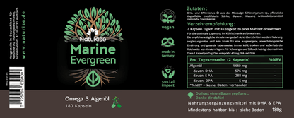 Omega 3 Algenöl (rabattiert)