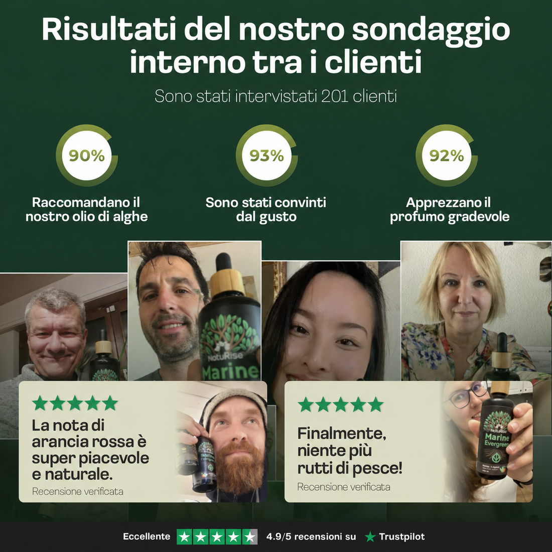 Olio di alghe Omega 3 (200ml)