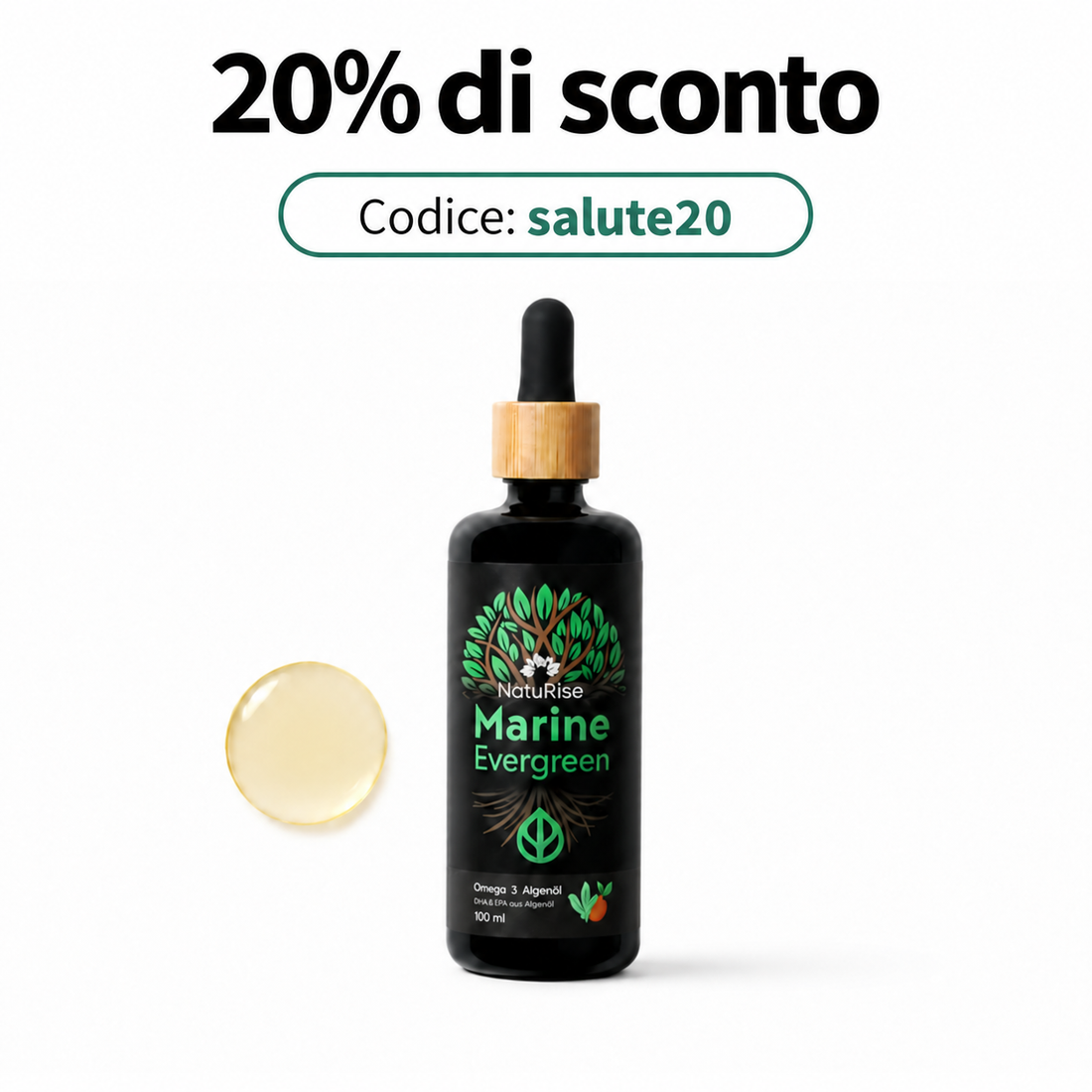 Olio di alghe Omega 3