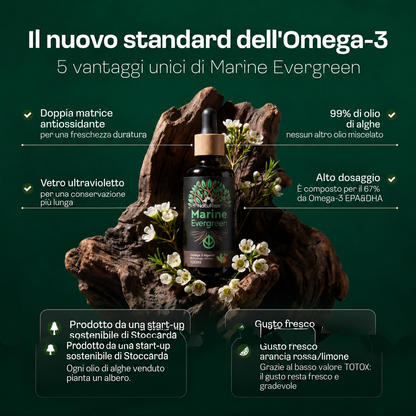 Olio di alghe Omega 3 (200ml)