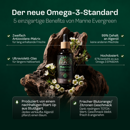 Omega 3 Algenöl – Produktinformation