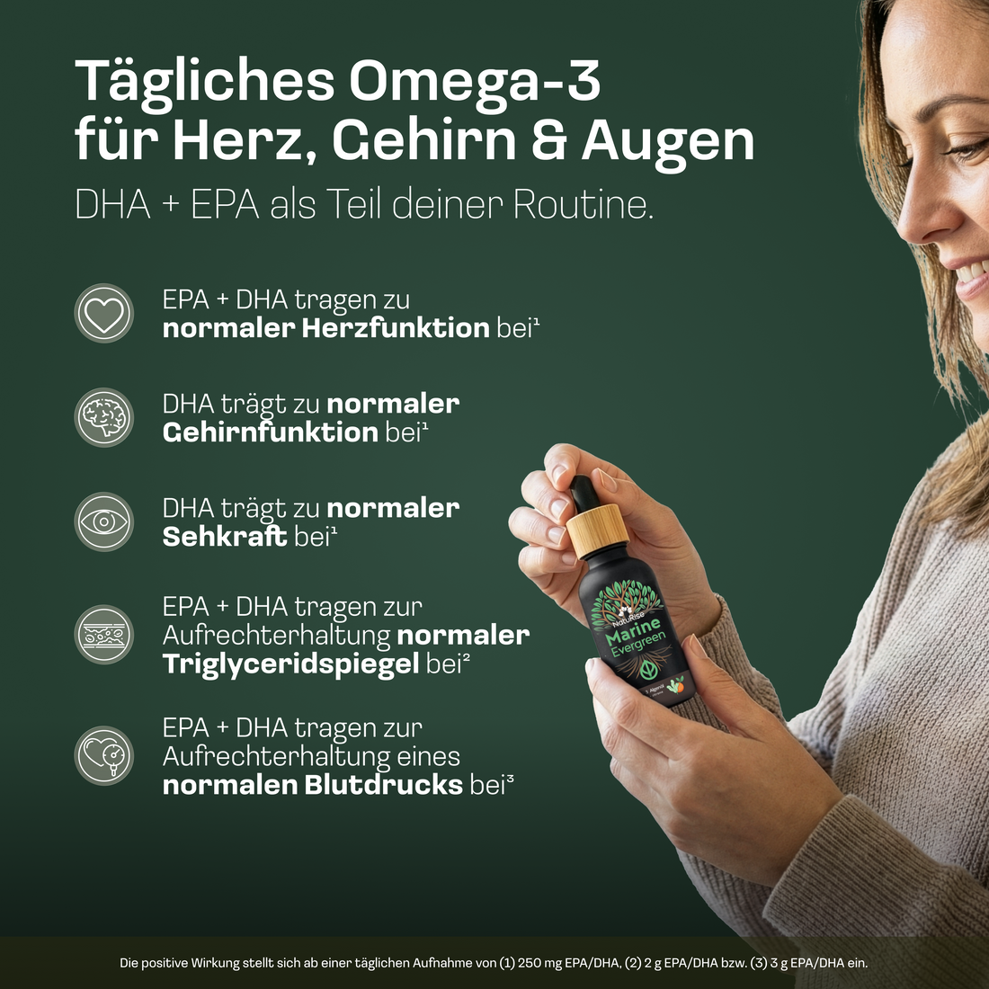 Omega 3 Algenöl – Produktinformation