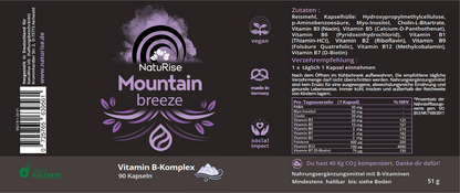 Vitamin B-Komplex Etikett