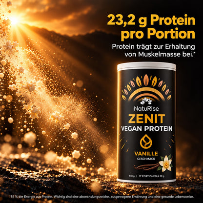 Zenit Vegan Protein Vanille – 23,2 g Protein pro Portion